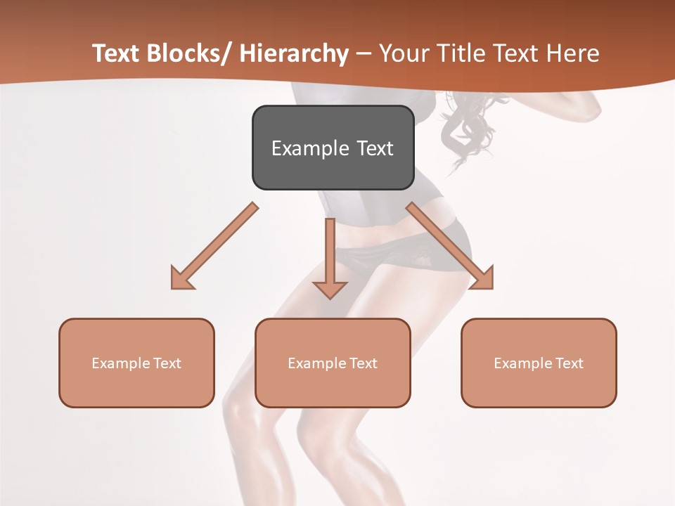 Dancer Elegance Fine Art Portrait PowerPoint Template