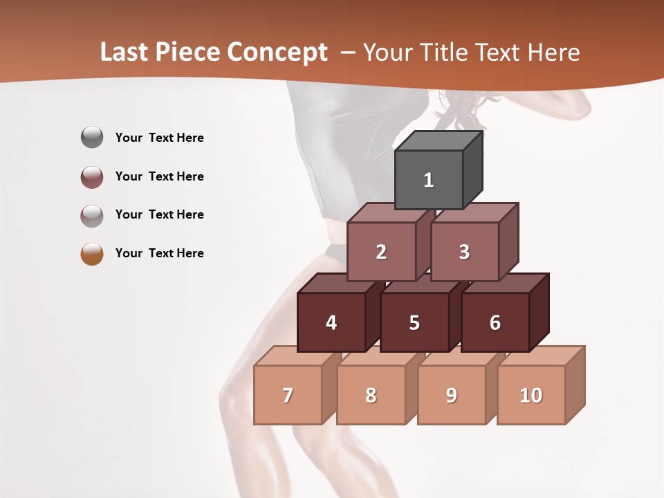 Dancer Elegance Fine Art Portrait PowerPoint Template