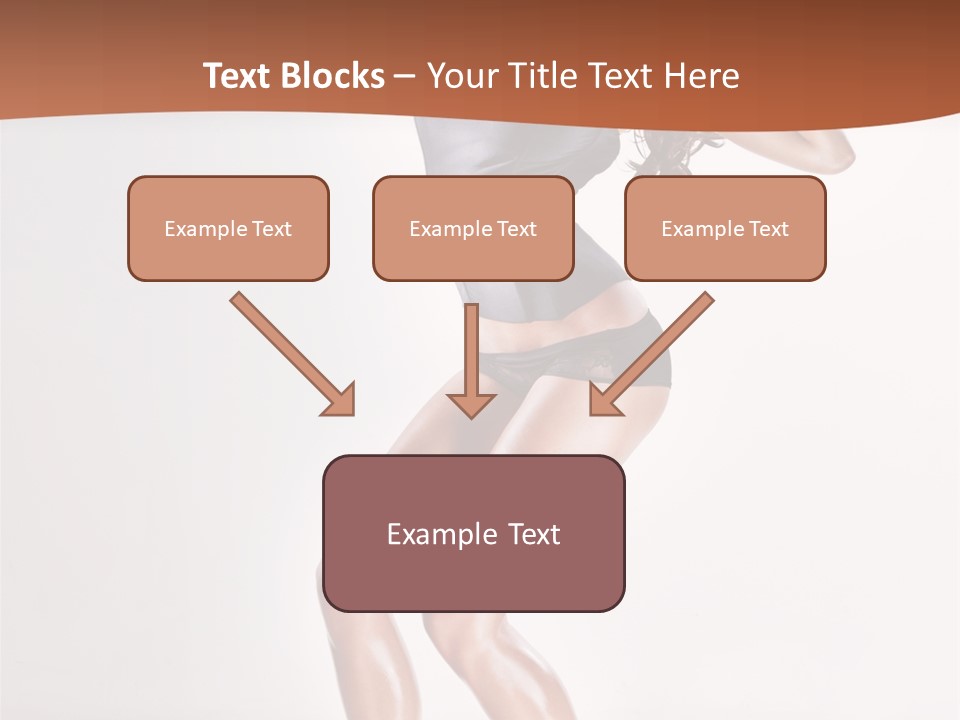 Dancer Elegance Fine Art Portrait PowerPoint Template