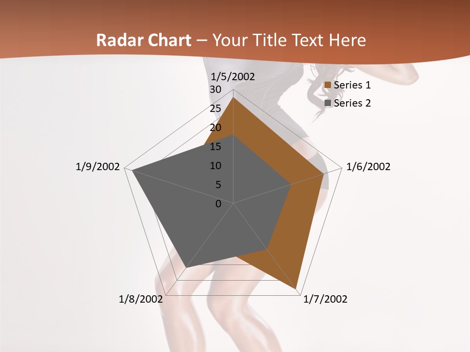 Dancer Elegance Fine Art Portrait PowerPoint Template