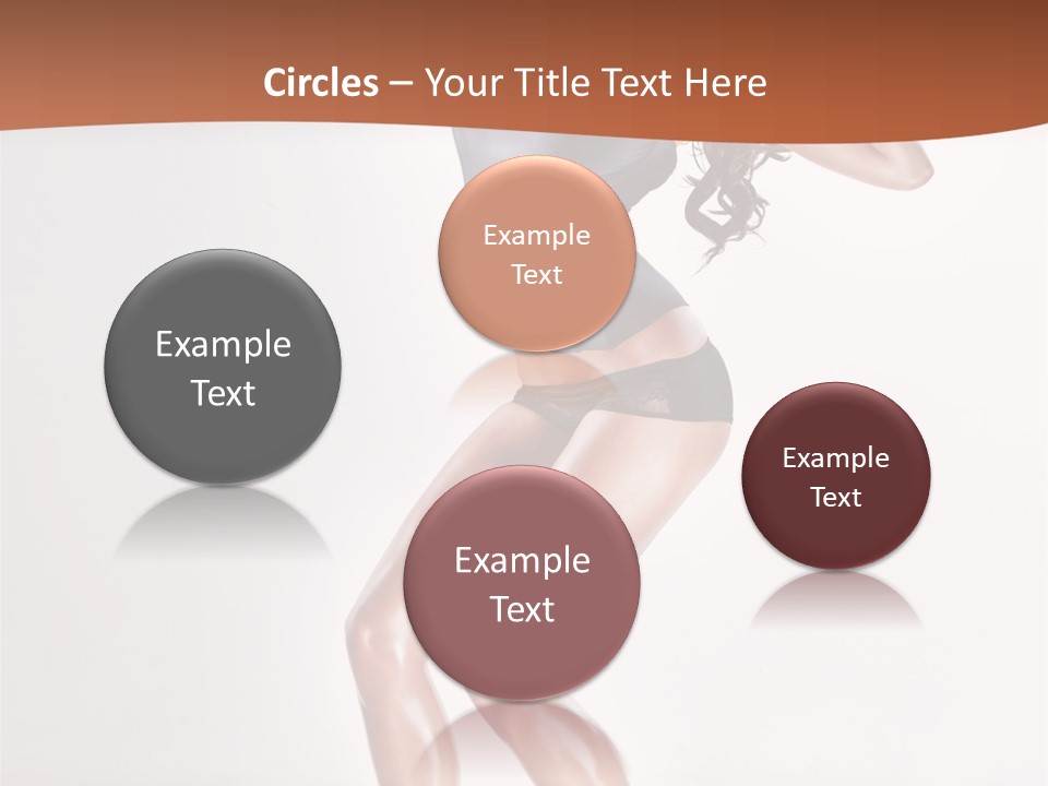 Dancer Elegance Fine Art Portrait PowerPoint Template