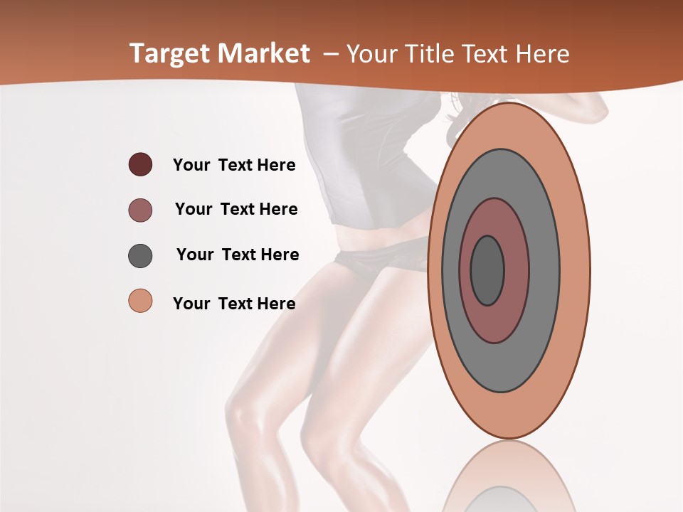 Dancer Elegance Fine Art Portrait PowerPoint Template