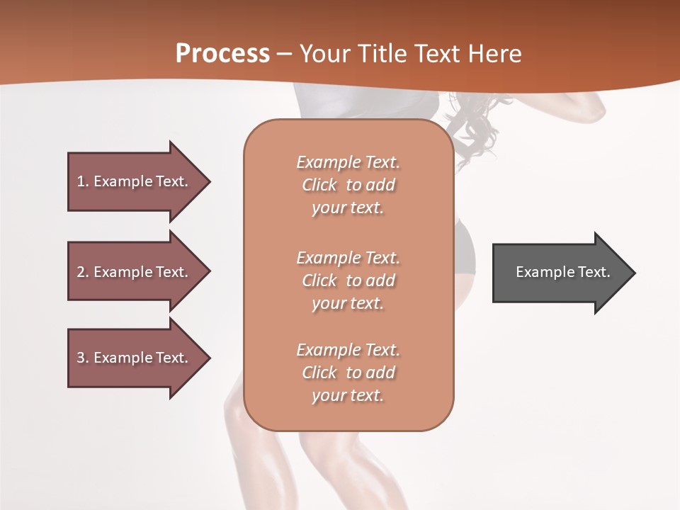 Dancer Elegance Fine Art Portrait PowerPoint Template