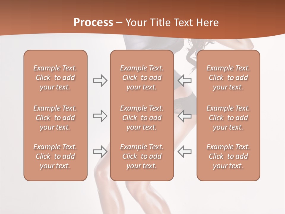 Dancer Elegance Fine Art Portrait PowerPoint Template