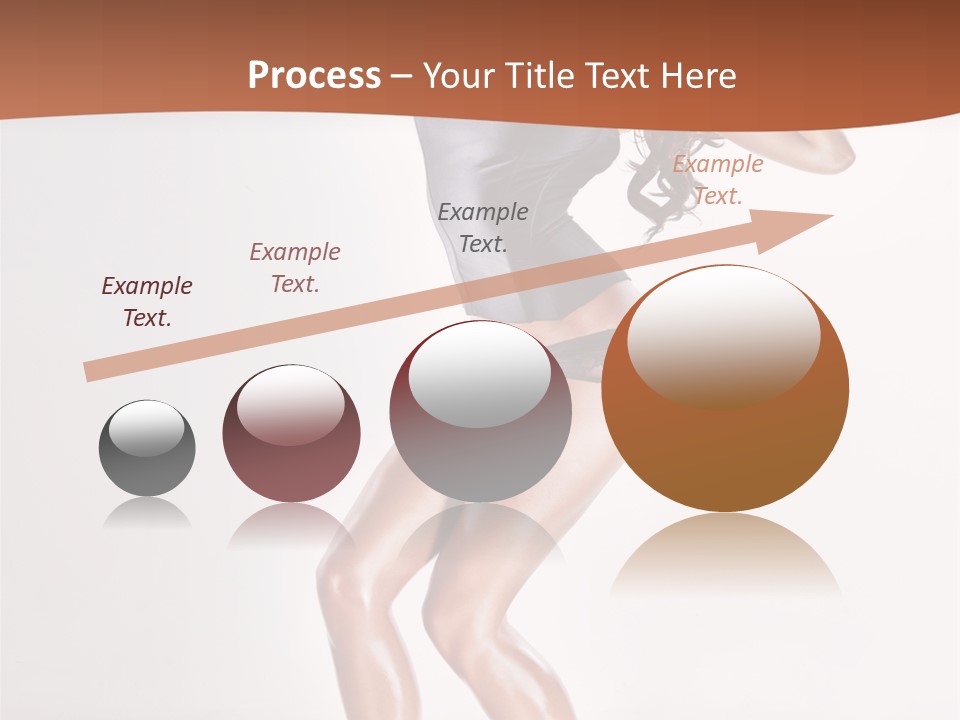 Dancer Elegance Fine Art Portrait PowerPoint Template