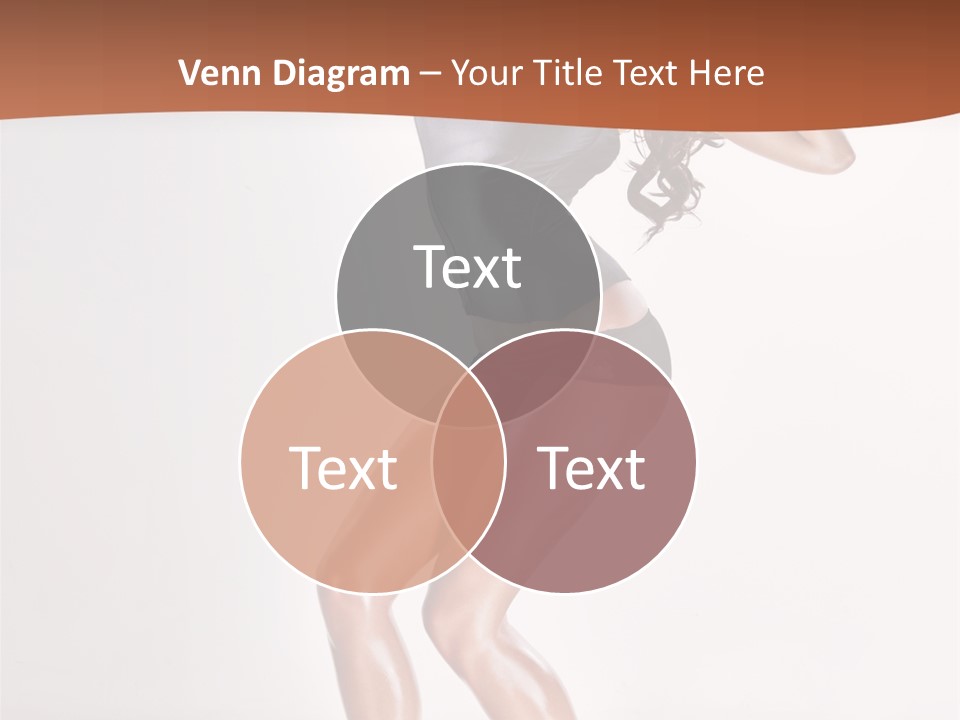 Dancer Elegance Fine Art Portrait PowerPoint Template