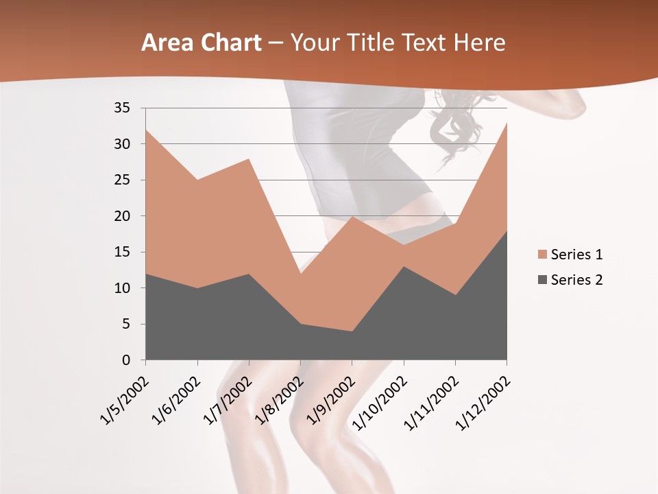 Dancer Elegance Fine Art Portrait PowerPoint Template