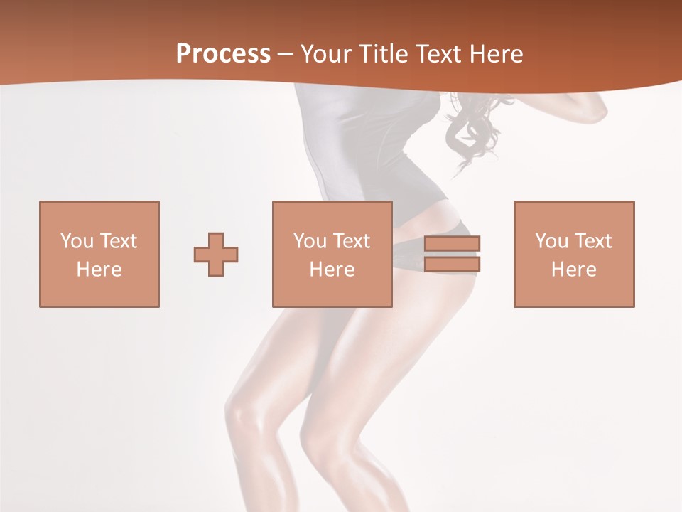 Dancer Elegance Fine Art Portrait PowerPoint Template