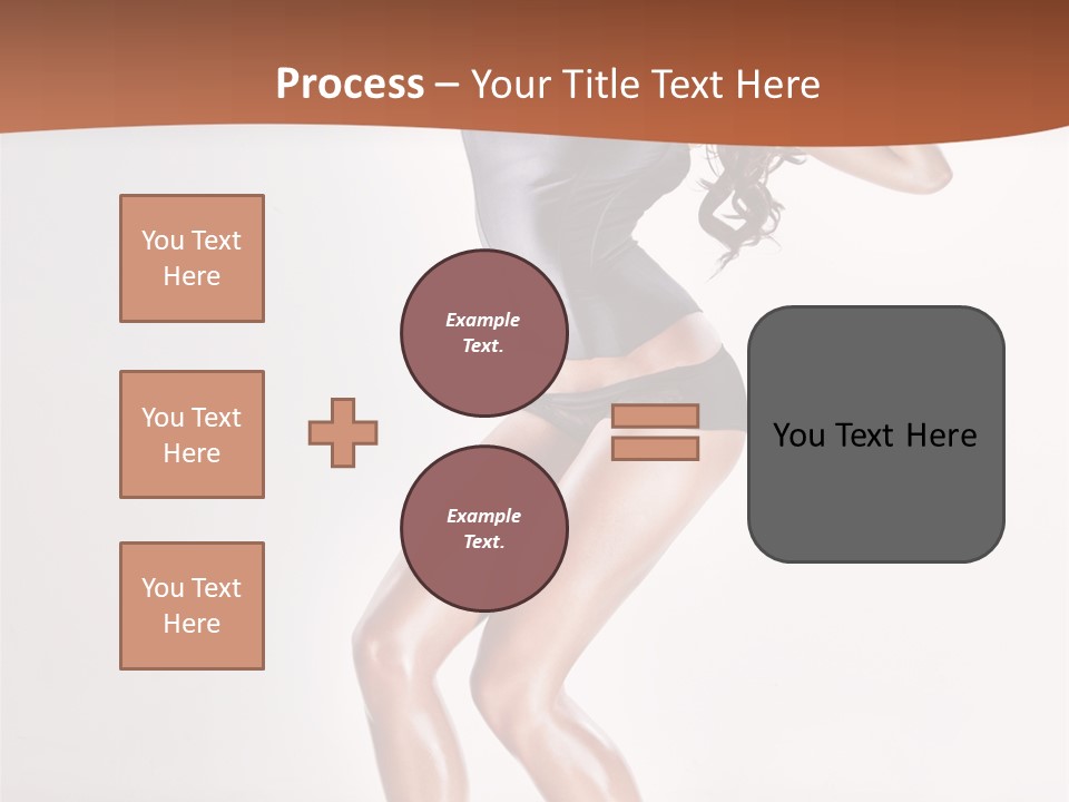 Dancer Elegance Fine Art Portrait PowerPoint Template