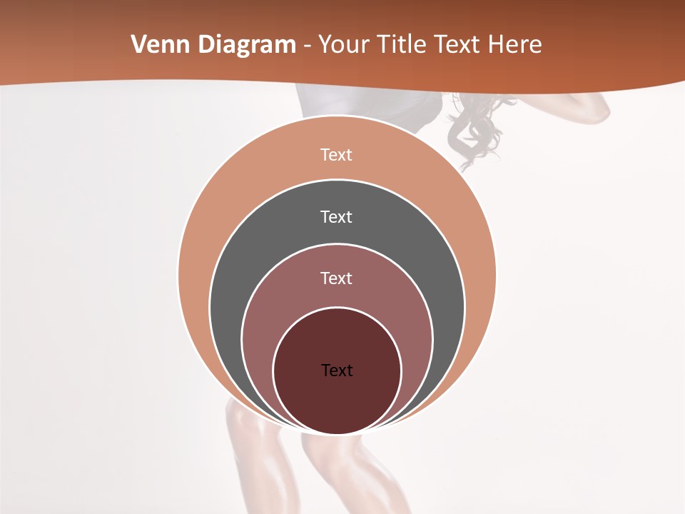 Dancer Elegance Fine Art Portrait PowerPoint Template