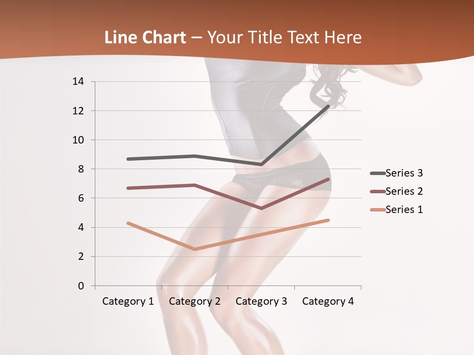 Dancer Elegance Fine Art Portrait PowerPoint Template