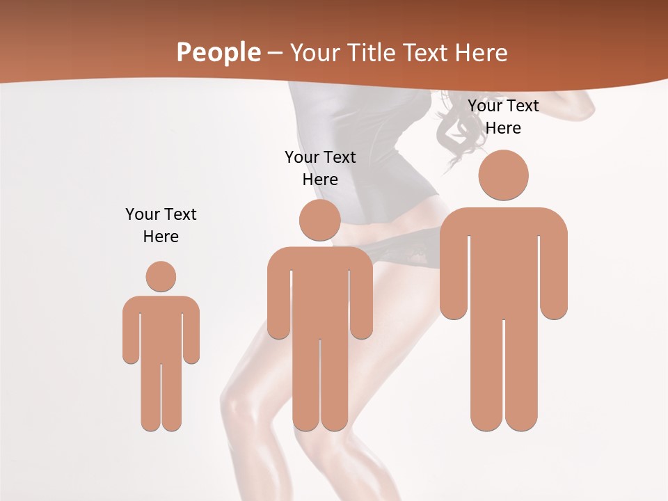 Dancer Elegance Fine Art Portrait PowerPoint Template