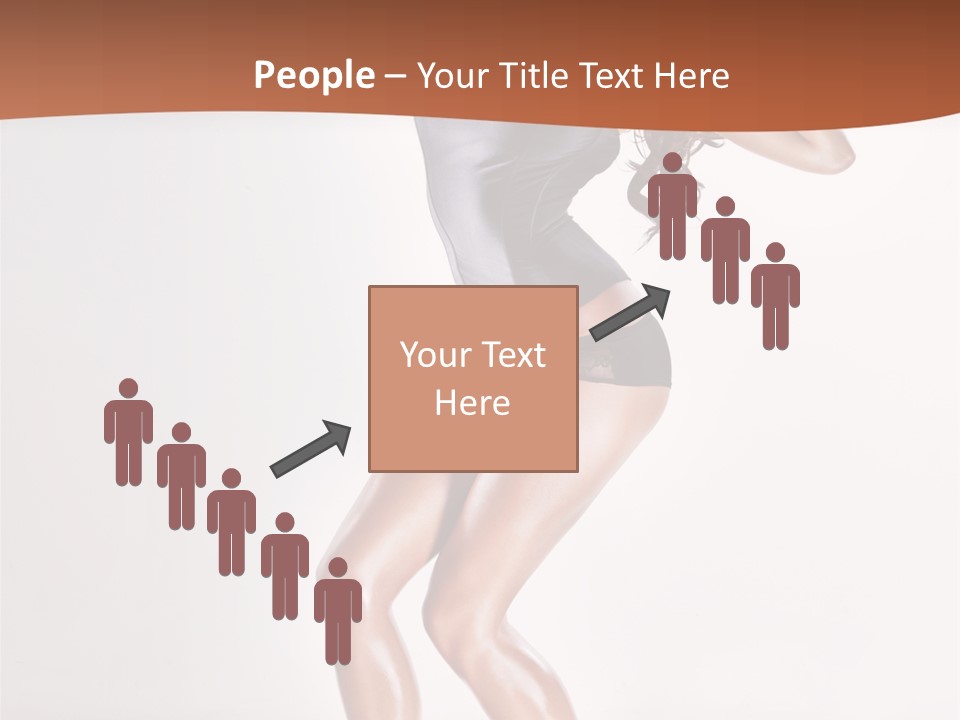 Dancer Elegance Fine Art Portrait PowerPoint Template