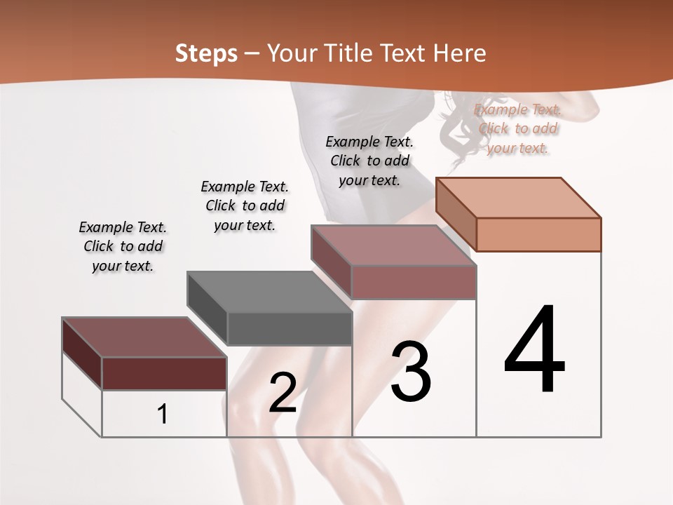 Dancer Elegance Fine Art Portrait PowerPoint Template