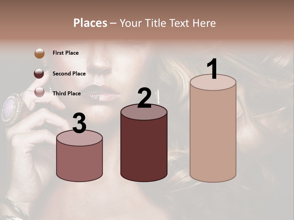 Healthy Shine Red PowerPoint Template