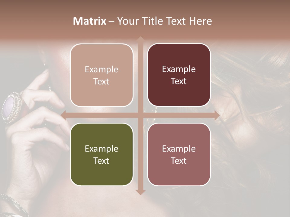 Healthy Shine Red PowerPoint Template