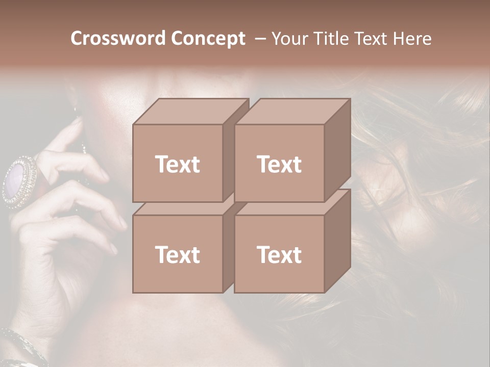 Healthy Shine Red PowerPoint Template
