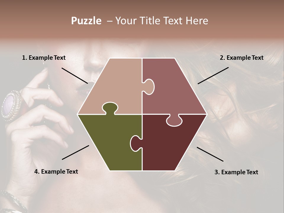 Healthy Shine Red PowerPoint Template