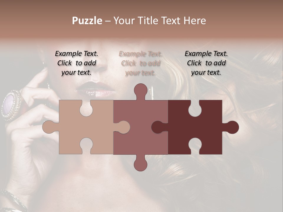 Healthy Shine Red PowerPoint Template