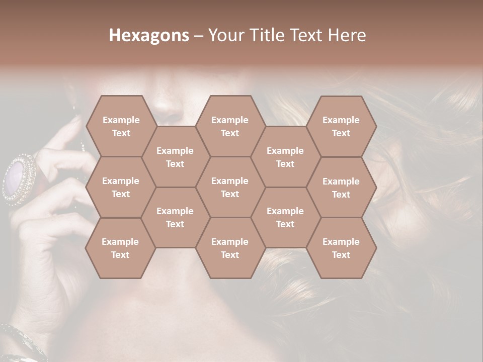 Healthy Shine Red PowerPoint Template