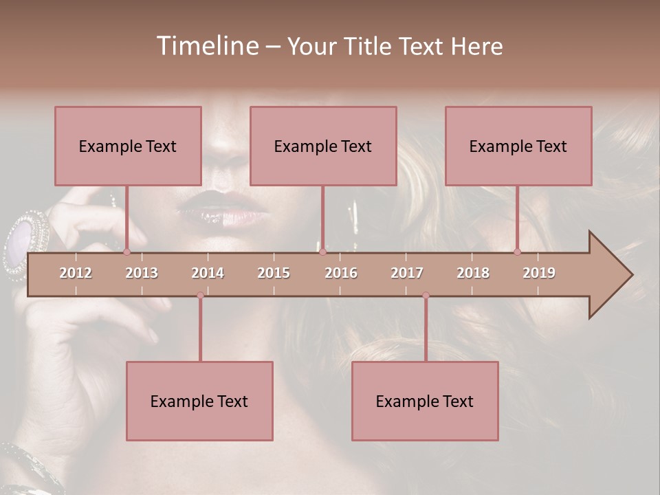 Healthy Shine Red PowerPoint Template