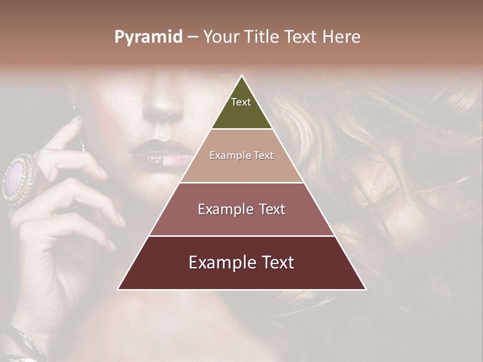 Healthy Shine Red PowerPoint Template