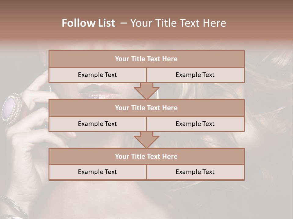 Healthy Shine Red PowerPoint Template