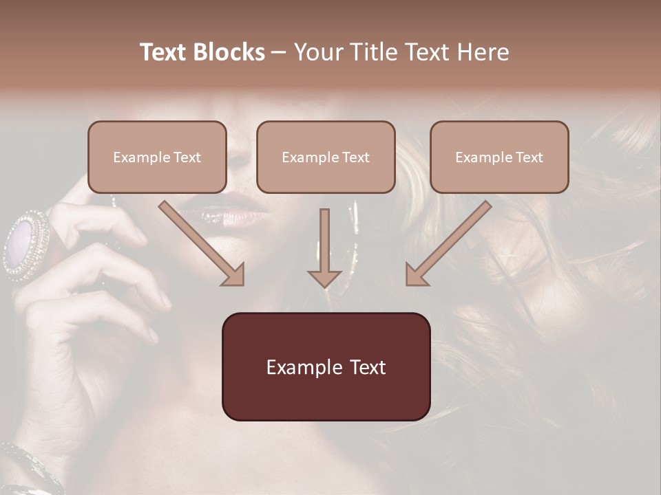 Healthy Shine Red PowerPoint Template