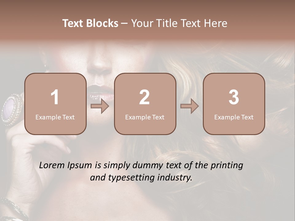 Healthy Shine Red PowerPoint Template