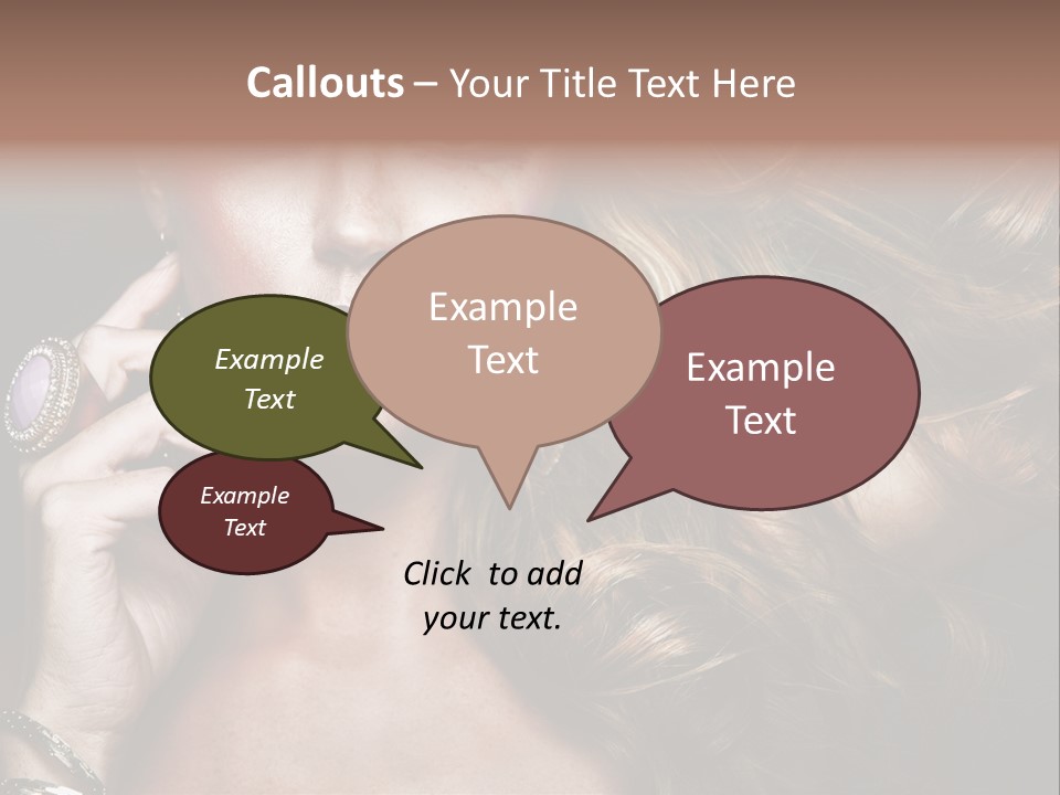 Healthy Shine Red PowerPoint Template