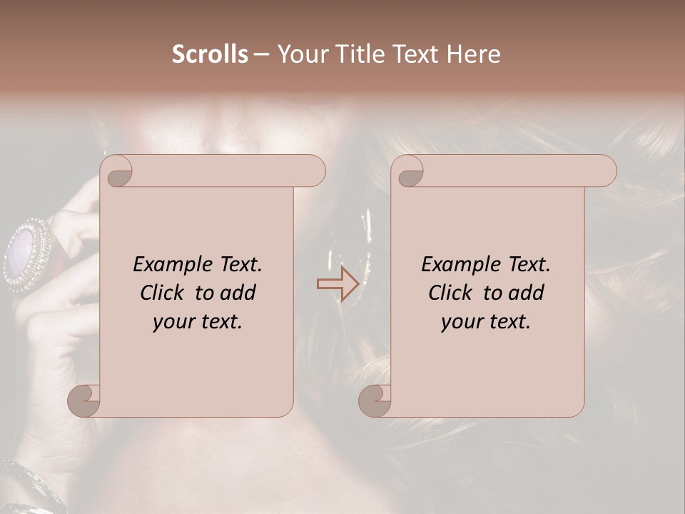 Healthy Shine Red PowerPoint Template
