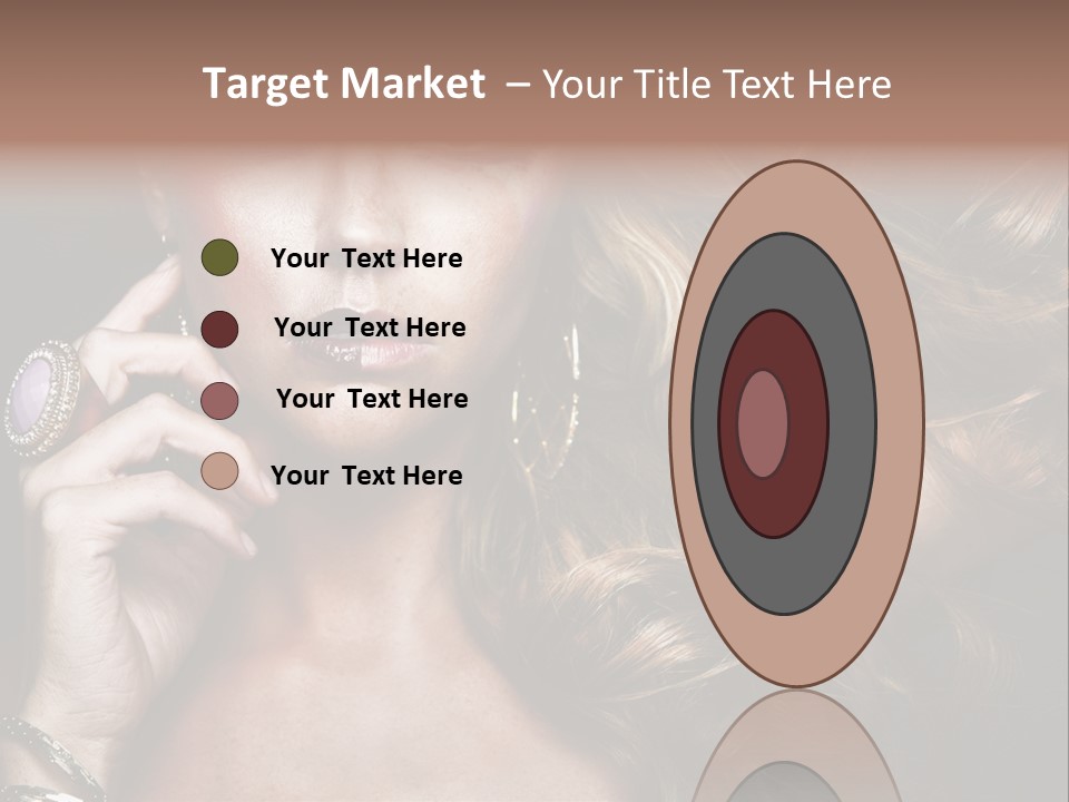 Healthy Shine Red PowerPoint Template