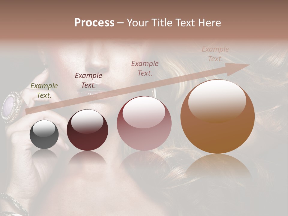 Healthy Shine Red PowerPoint Template