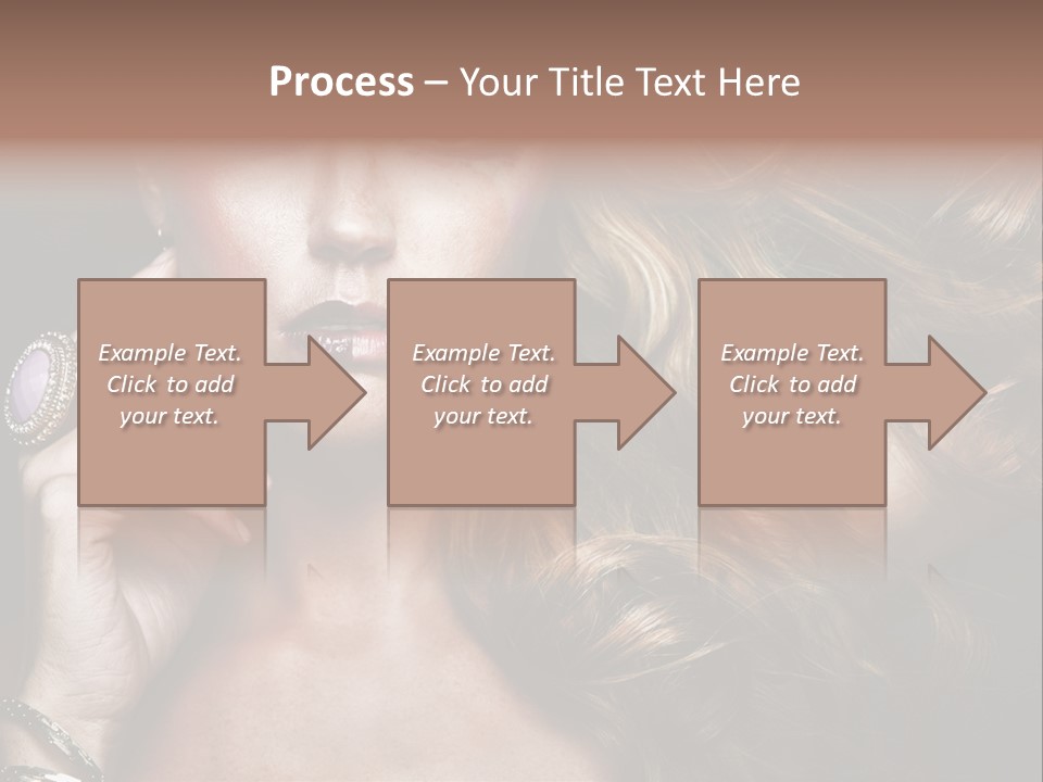 Healthy Shine Red PowerPoint Template