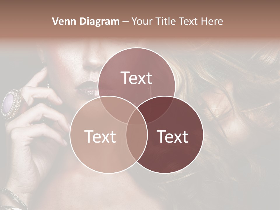 Healthy Shine Red PowerPoint Template