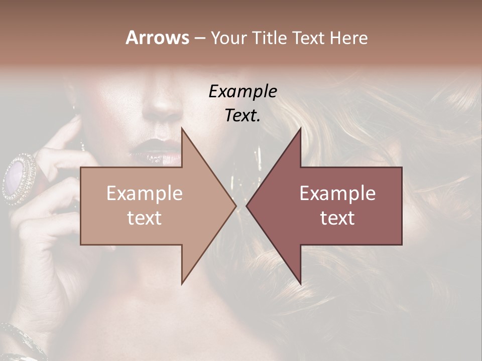Healthy Shine Red PowerPoint Template