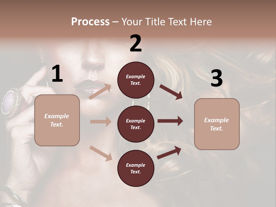 Healthy Shine Red PowerPoint Template