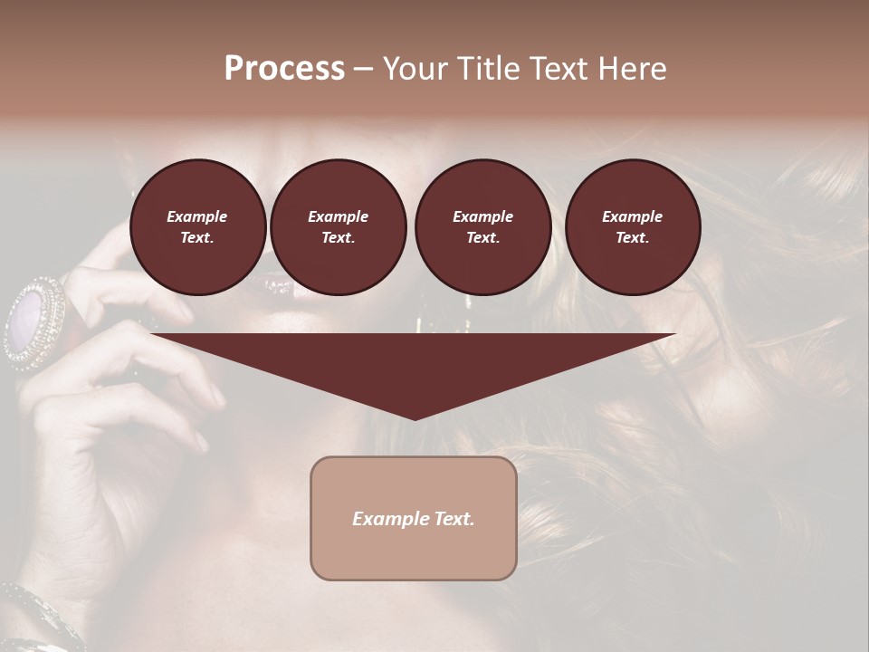 Healthy Shine Red PowerPoint Template