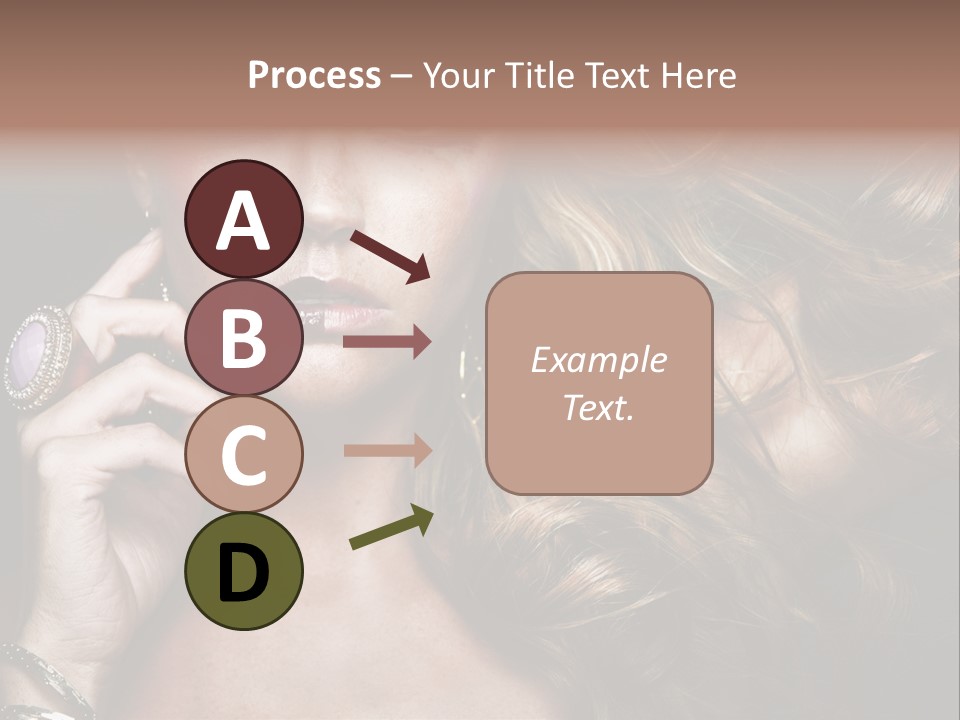 Healthy Shine Red PowerPoint Template