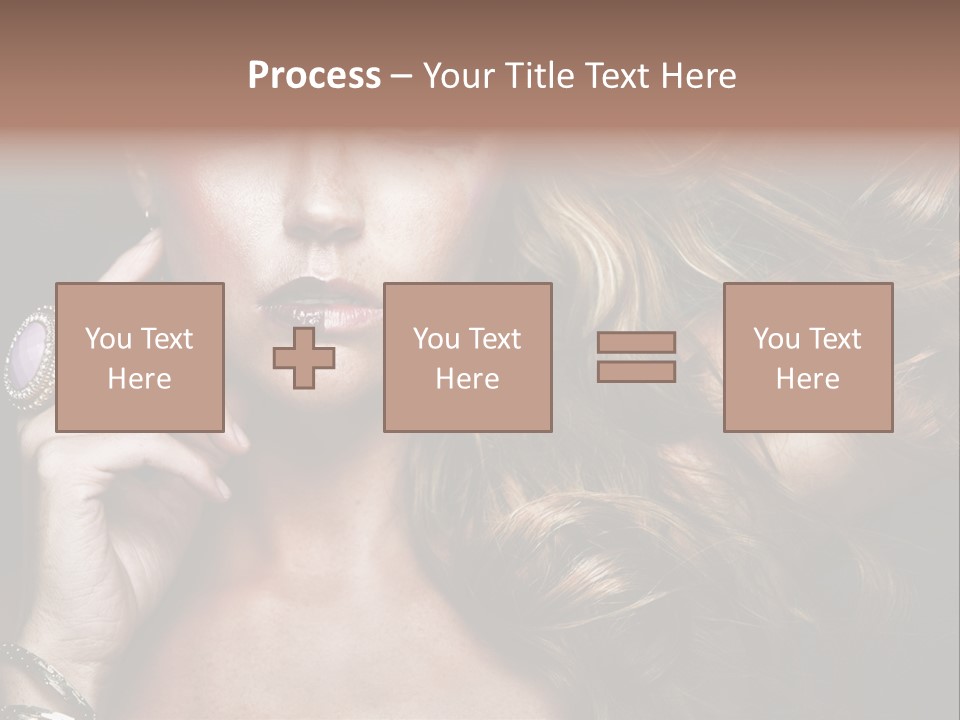 Healthy Shine Red PowerPoint Template
