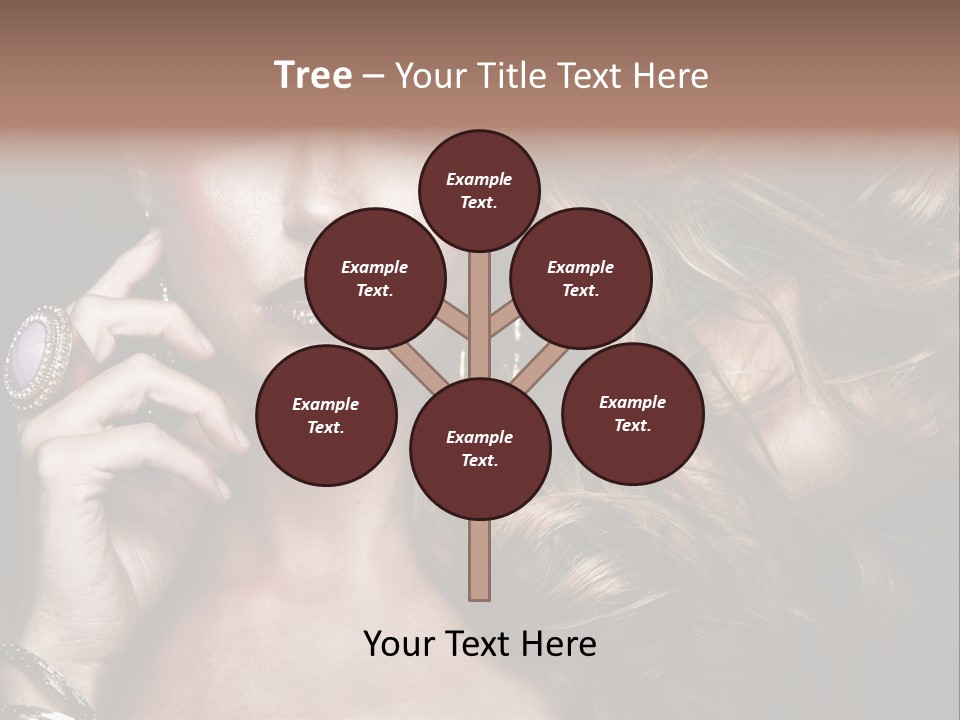 Healthy Shine Red PowerPoint Template