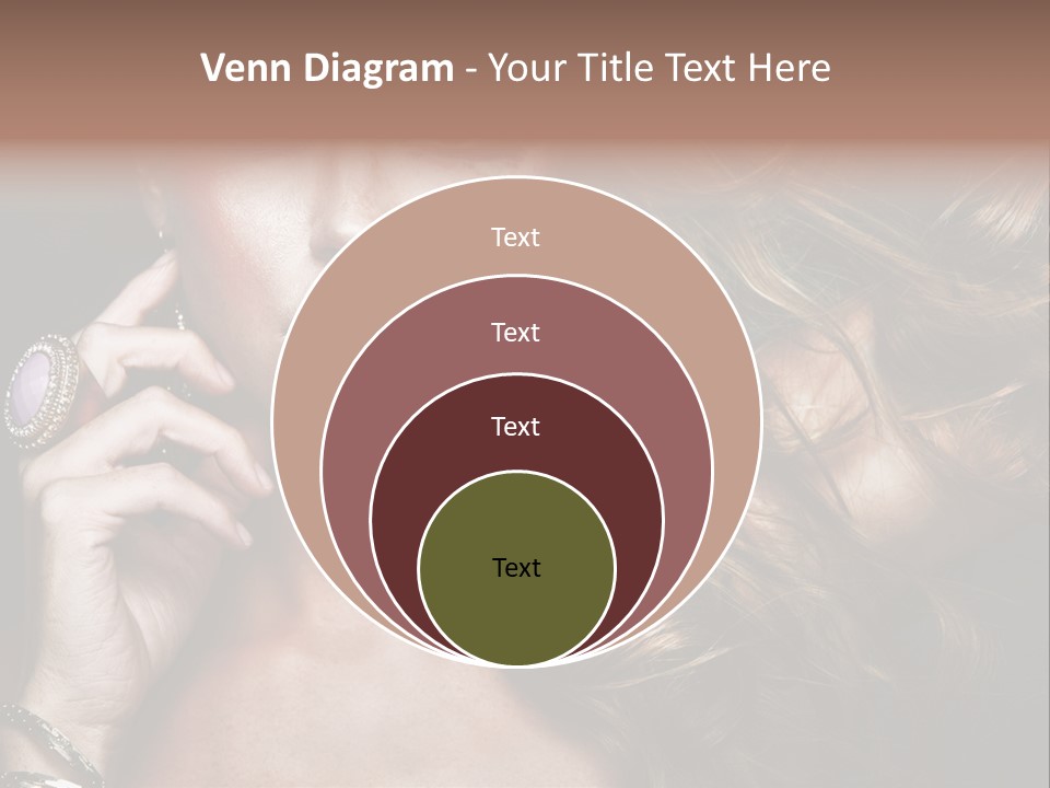 Healthy Shine Red PowerPoint Template