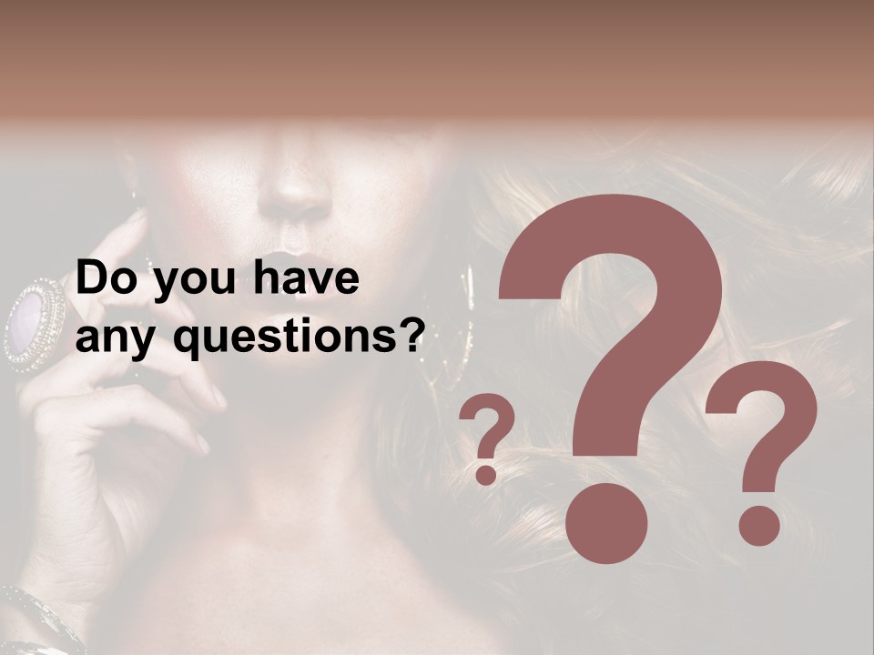 Healthy Shine Red PowerPoint Template