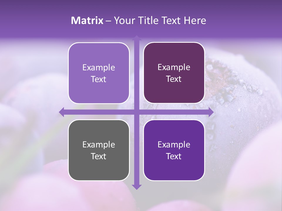 Nobody Red Snow PowerPoint Template