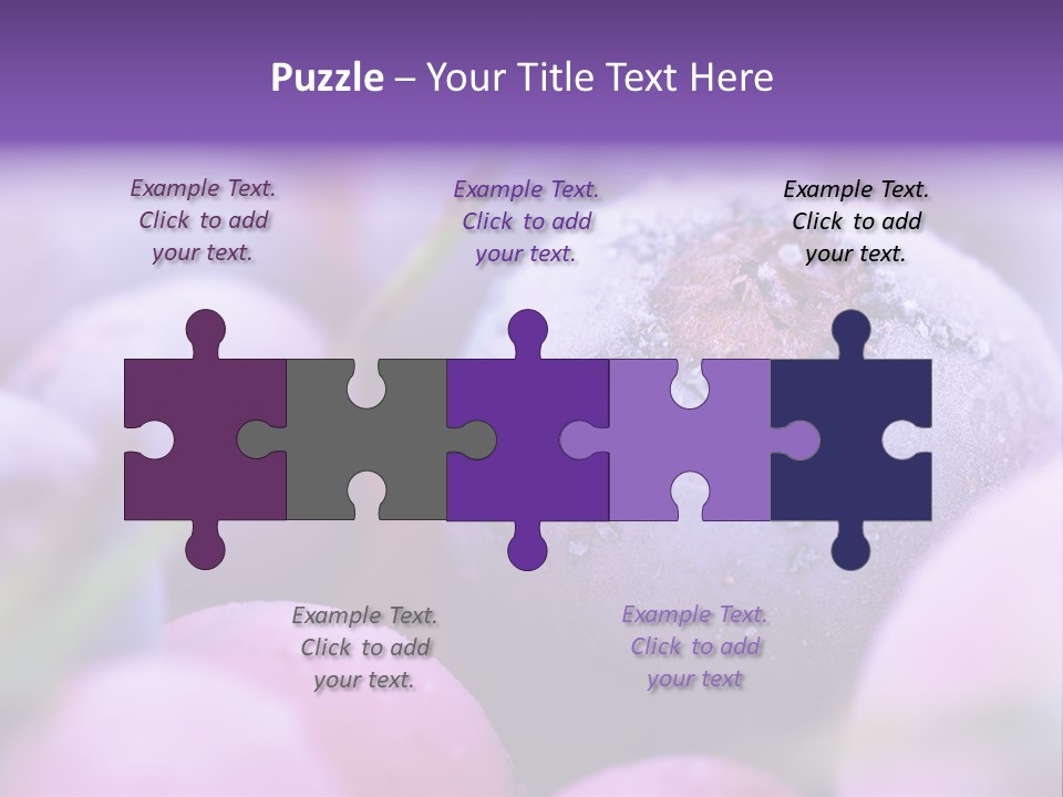 Nobody Red Snow PowerPoint Template