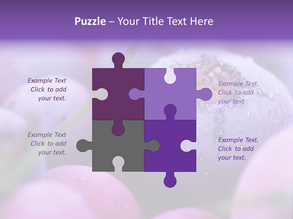 Nobody Red Snow PowerPoint Template