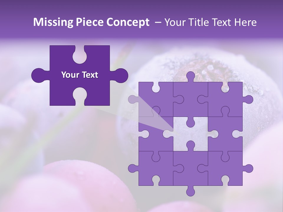 Nobody Red Snow PowerPoint Template