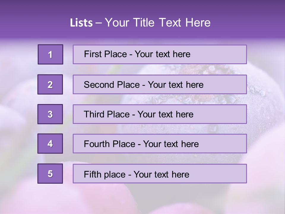 Nobody Red Snow PowerPoint Template