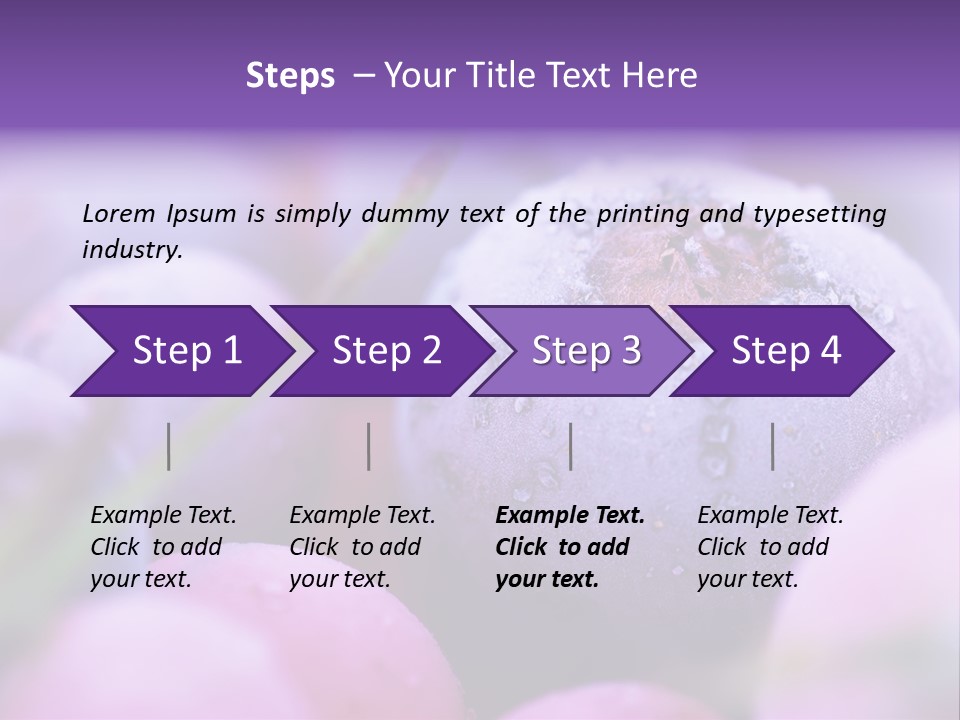 Nobody Red Snow PowerPoint Template