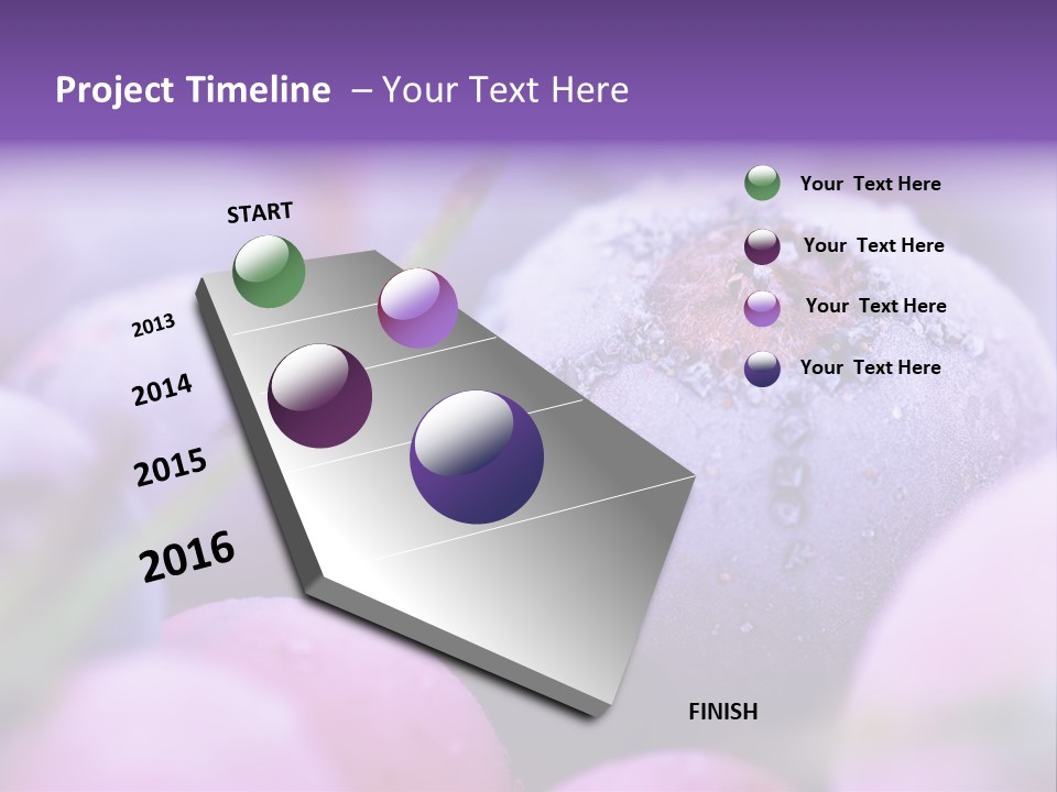 Nobody Red Snow PowerPoint Template